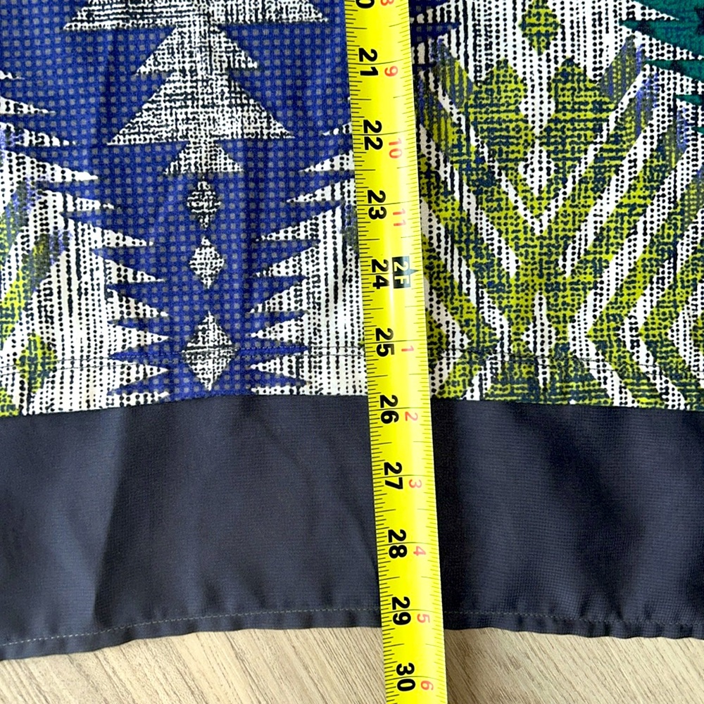 Multiples Patterned Med Green And Purple Women's … - image 8